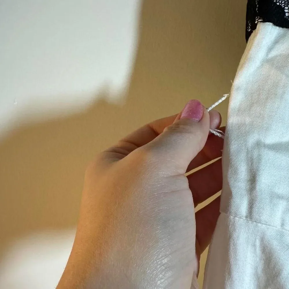 Guess Women's White and Black Dress